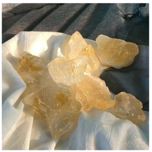 Citrine brazil thô